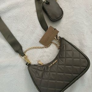 NWT Sage Btamela Steve Madden Crossbody With Chain